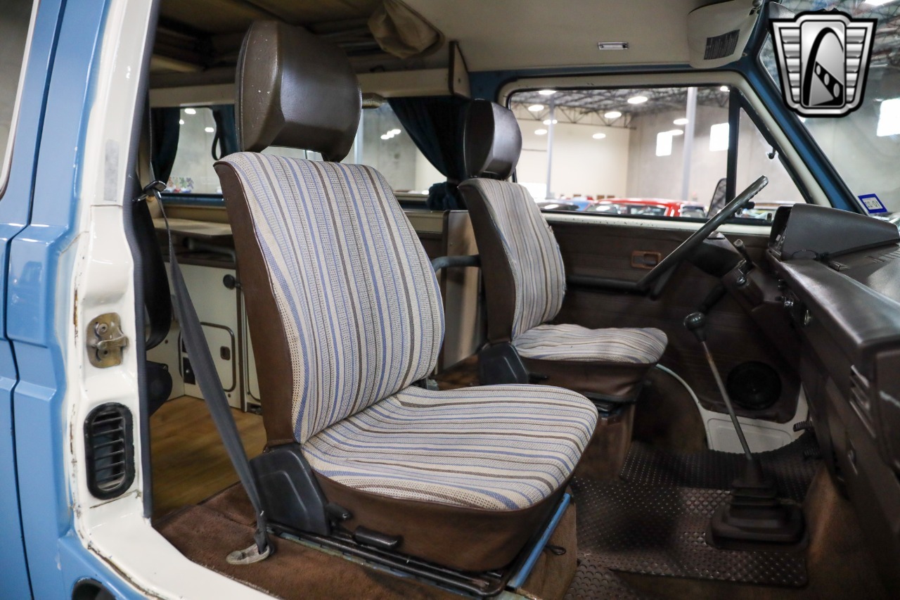 1982 Volkswagen Vanagon Westfalia