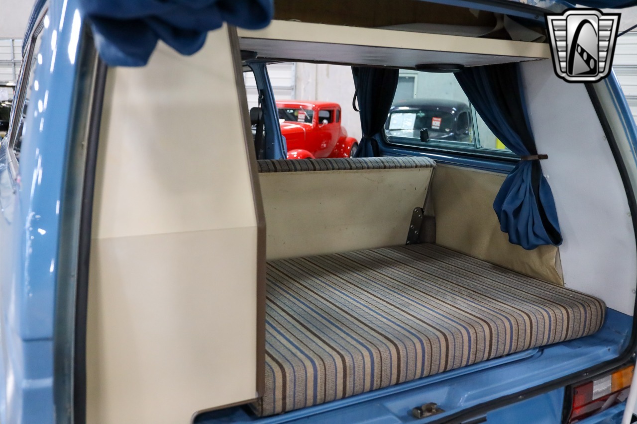1982 Volkswagen Vanagon Westfalia