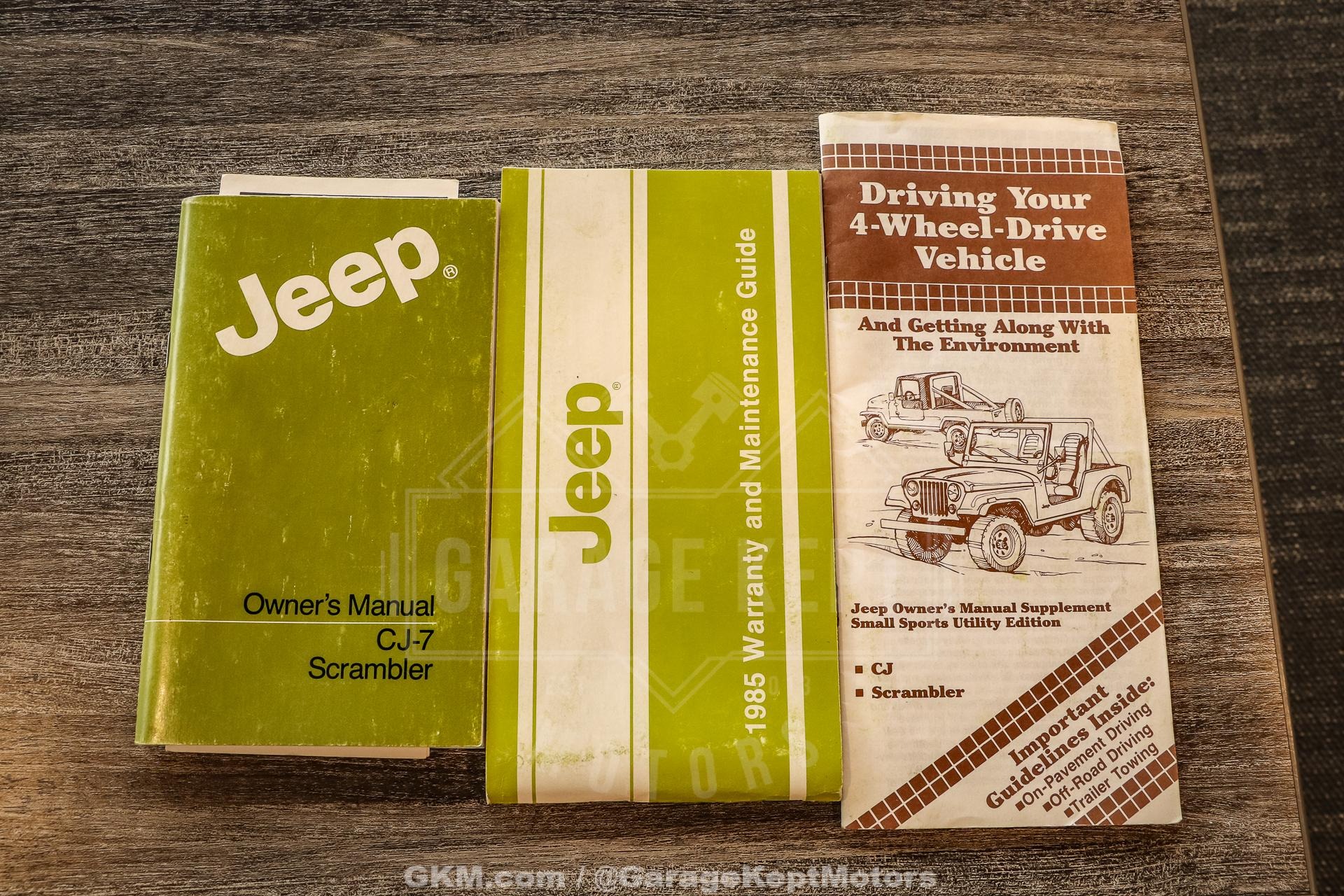 1985 Jeep CJ-7 Laredo