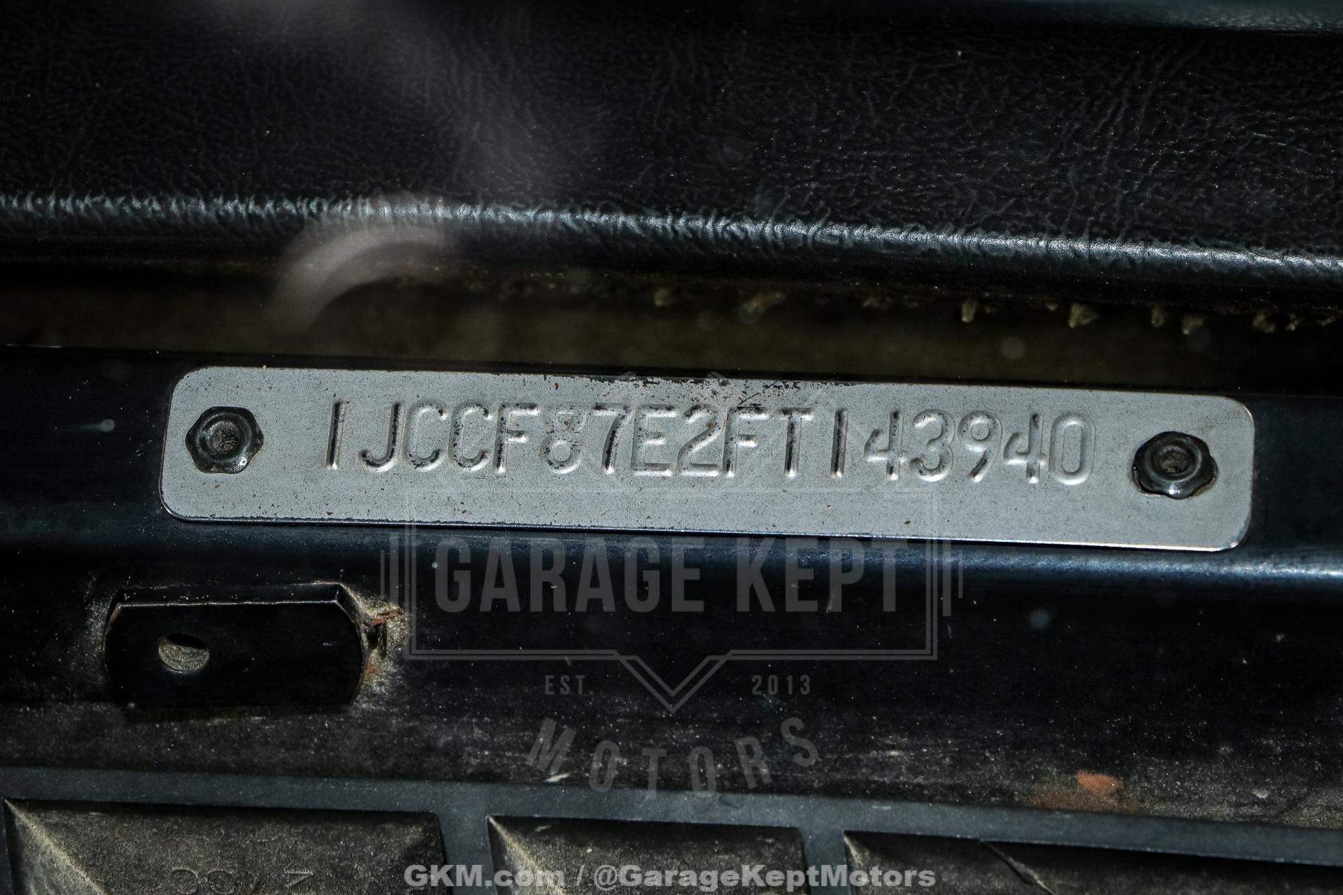 1985 Jeep CJ-7 Laredo