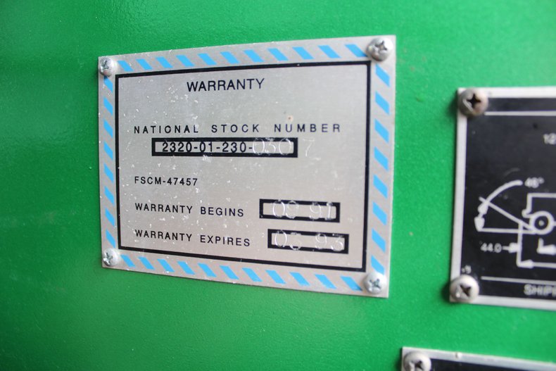 1991 BMY 5-Ton Troop Carrier