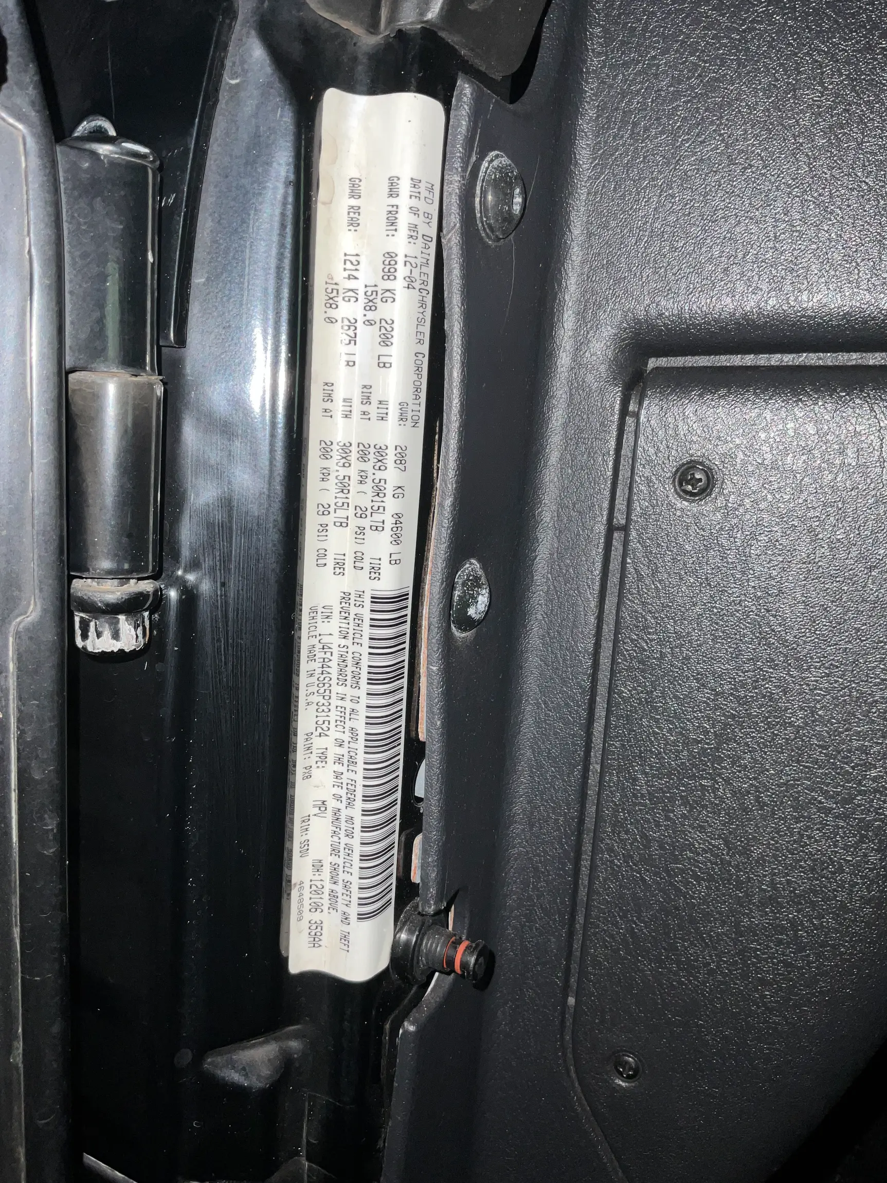 2005 Jeep Wrangler Unlimited 4×4