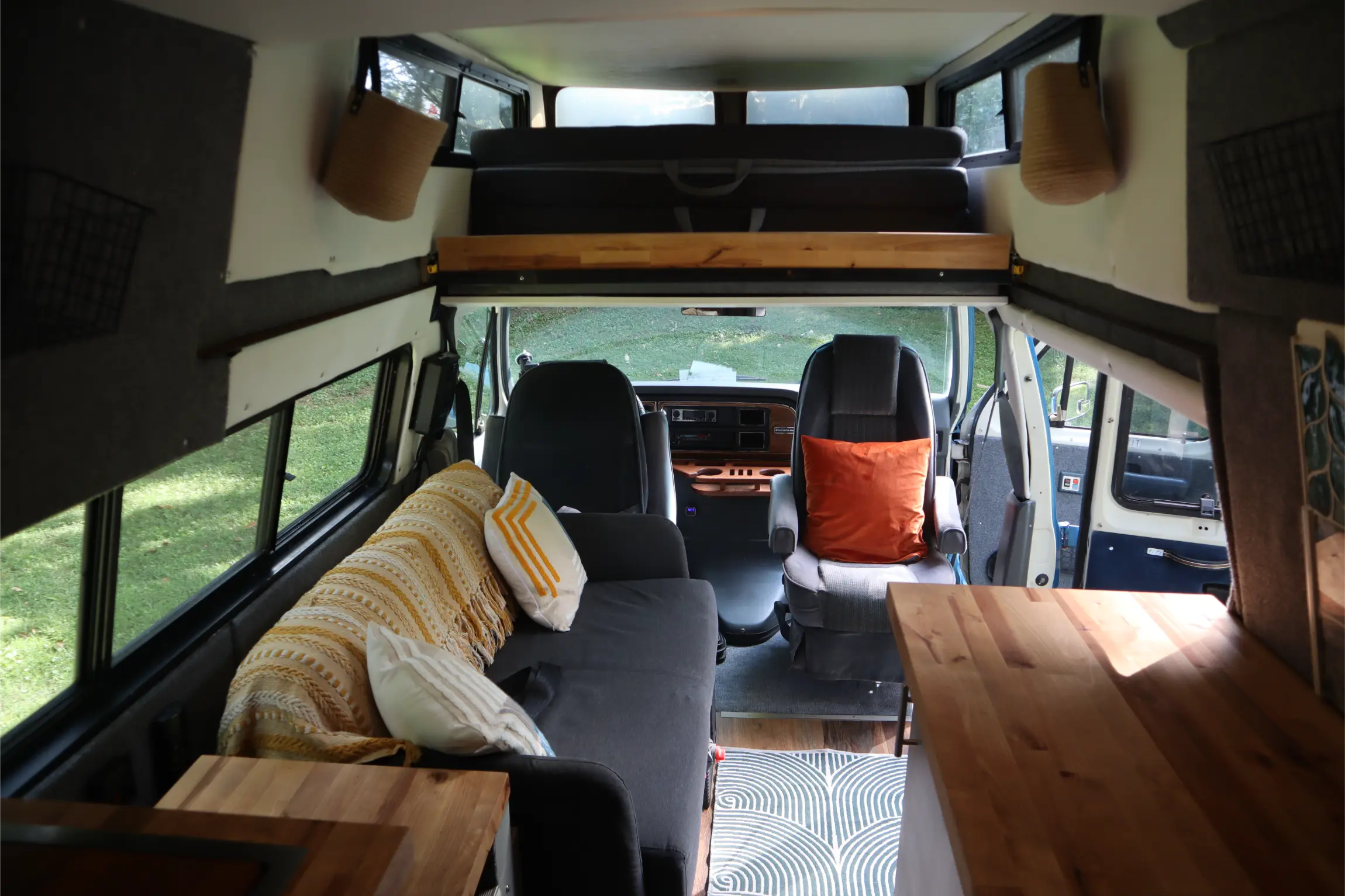 Modified 1991 Ford E-250 Camper Van