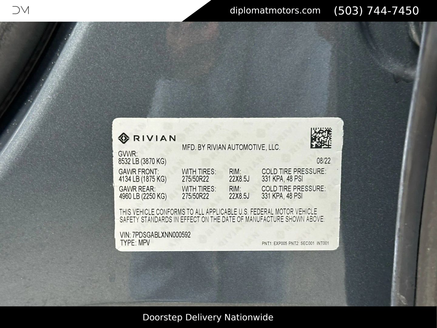 2022 Rivian R1S Launch Edition - 2