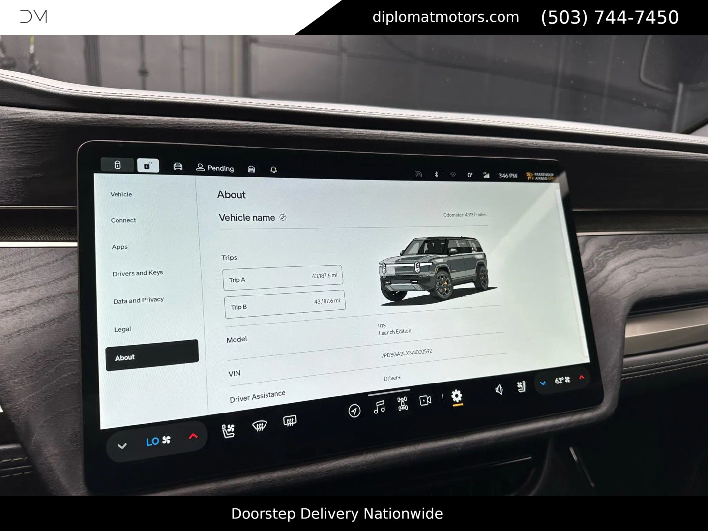 2022 Rivian R1S Launch Edition
