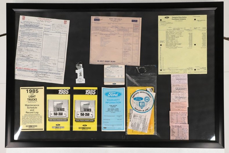 307-Mile 1985 Ford F-150 XLT Lariat