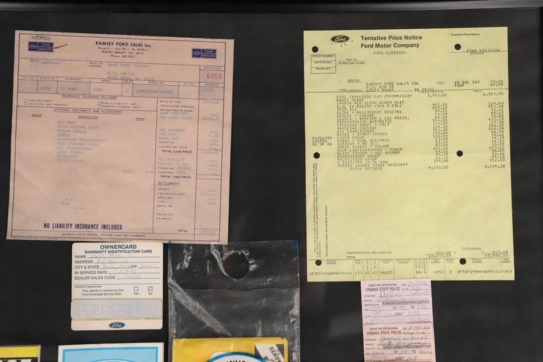 307-Mile 1985 Ford F-150 XLT Lariat - 4