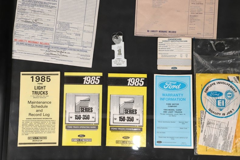 307-Mile 1985 Ford F-150 XLT Lariat