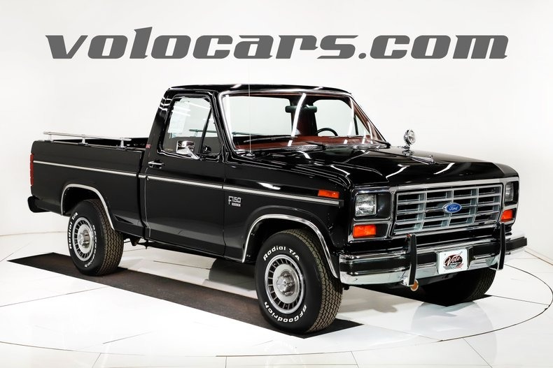 307-Mile 1985 Ford F-150 XLT Lariat
