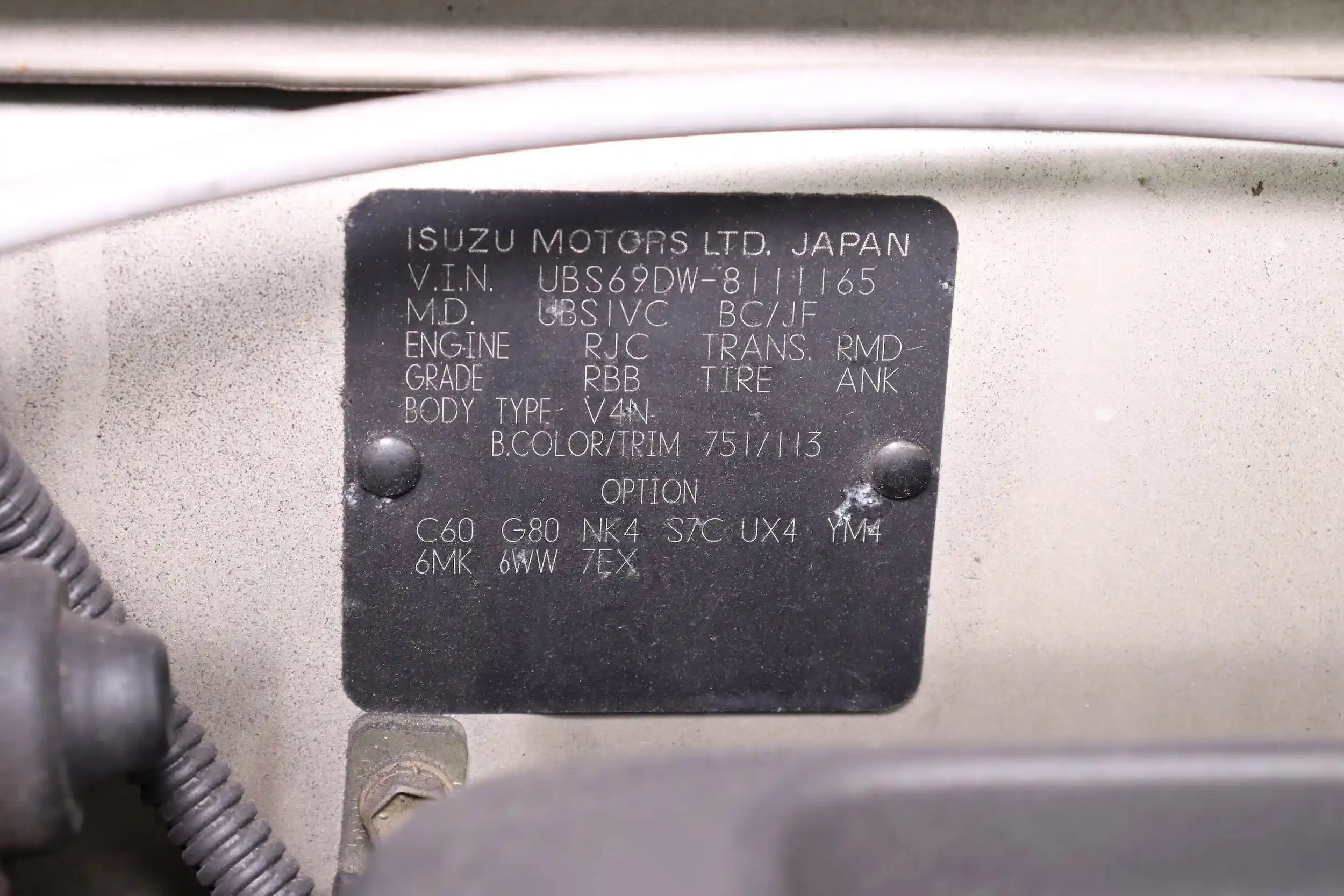 1996 Isuzu Bighorn Plaisir Short - 2