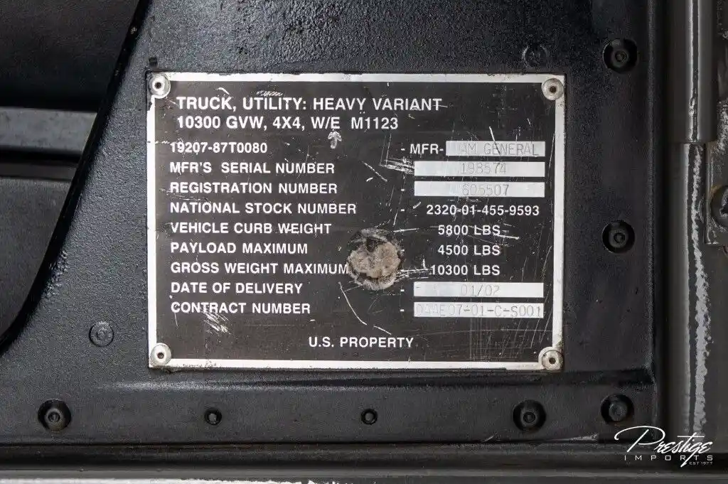 2002 AM General Humvee - 3