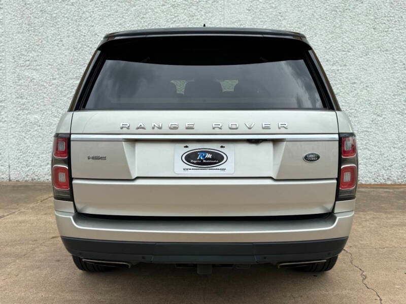 2019 Land Rover Range Rover HSE