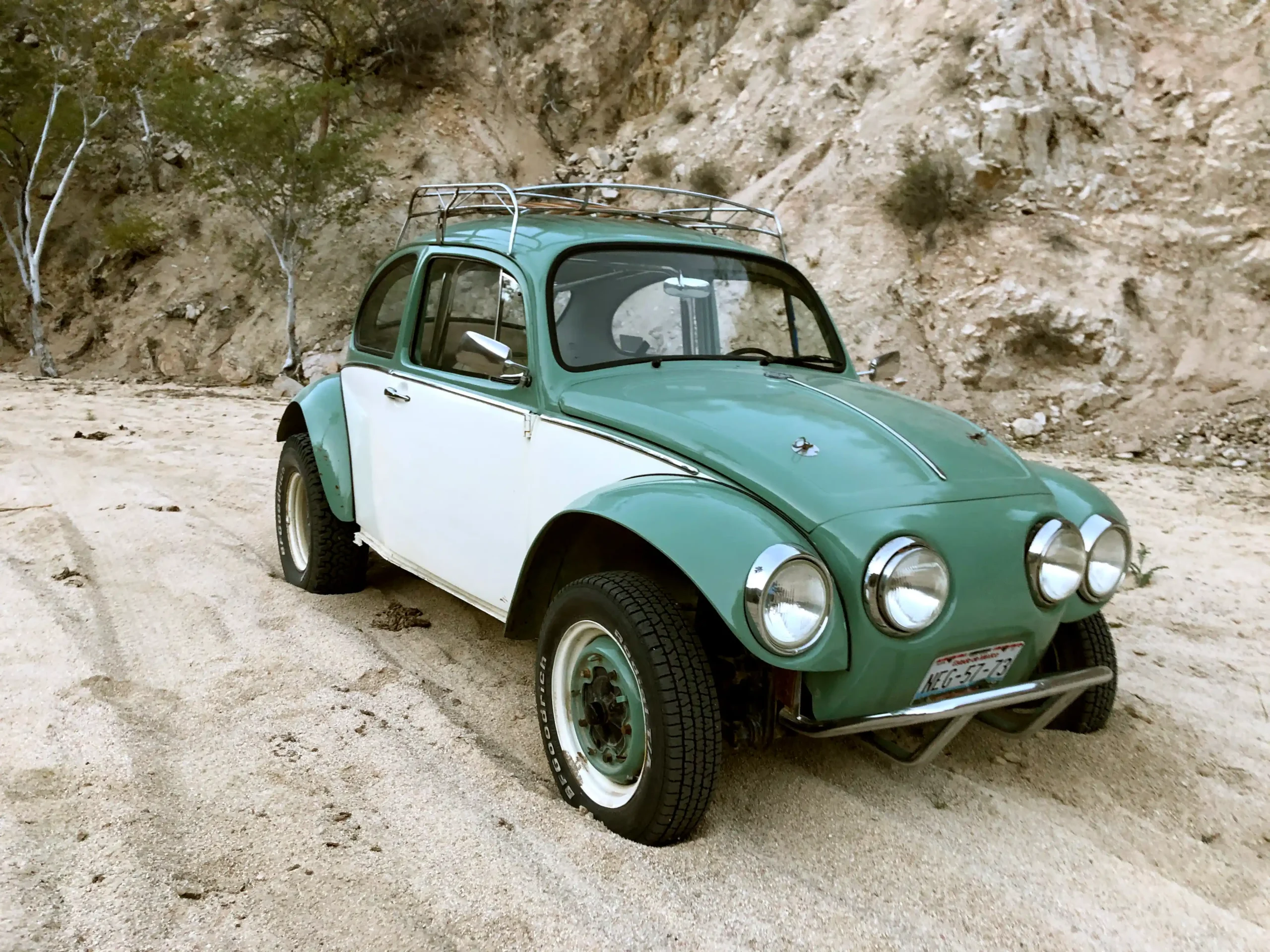 Baja-Style 1974 Volkswagen Beetle