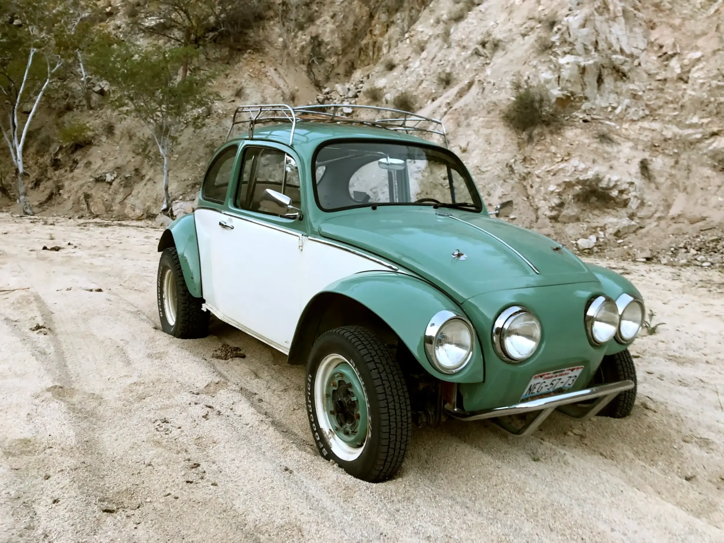 Baja-Style 1974 Volkswagen Beetle