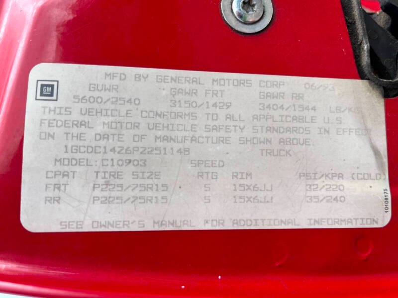 1993 Chevrolet C1500