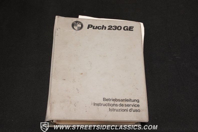 1995 Mercedes-Benz 230GE Puch