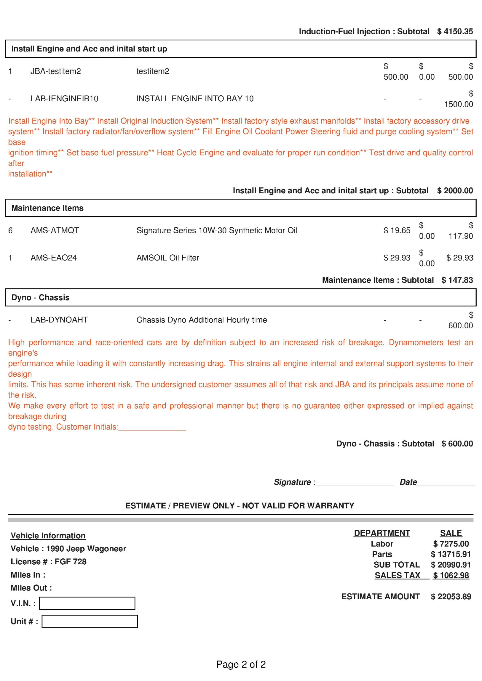 383 Stroker–Powered 1990 Jeep Grand Wagoneer