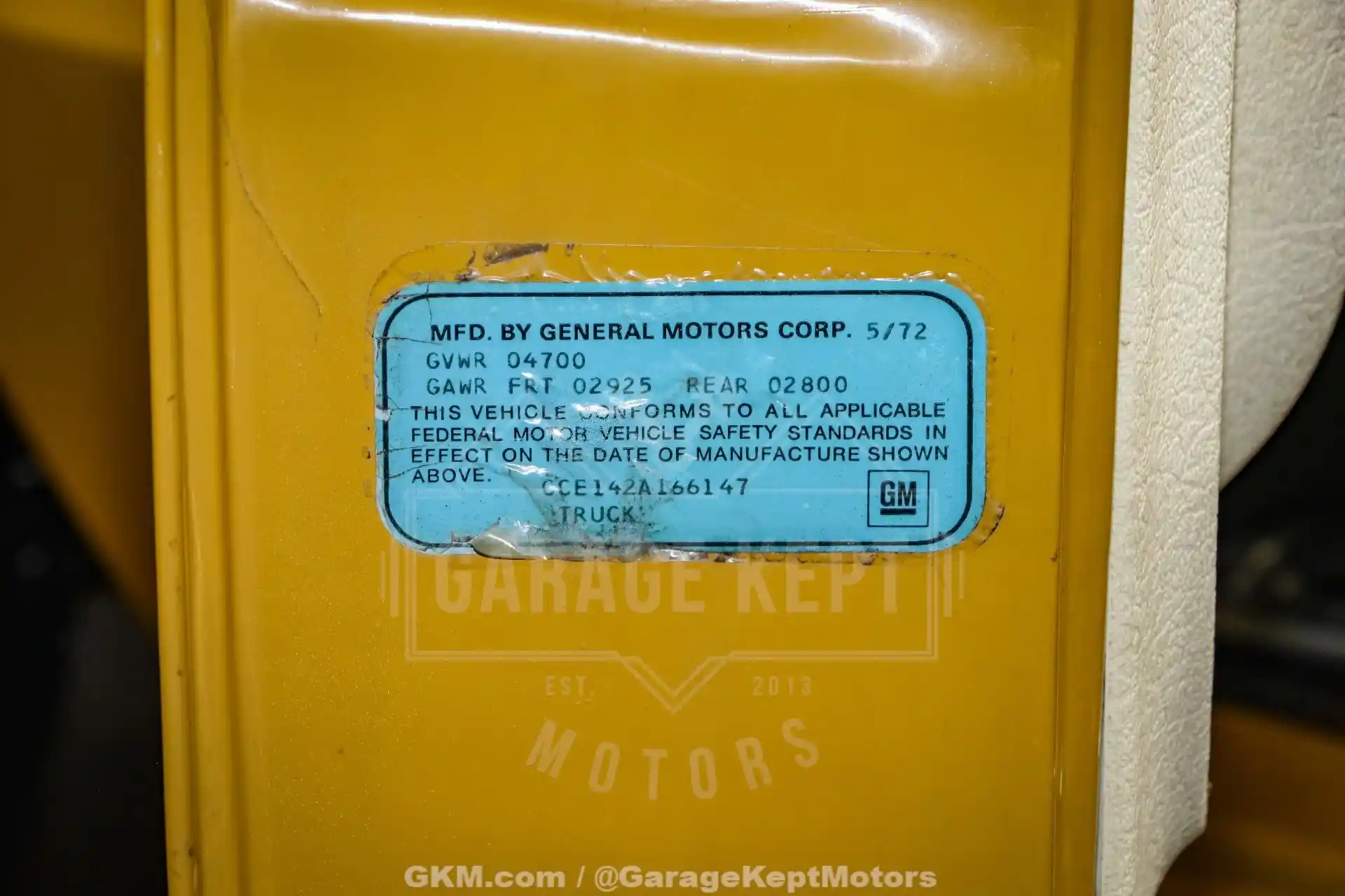 454 ci V8-Powered 1972 Chevrolet C-10