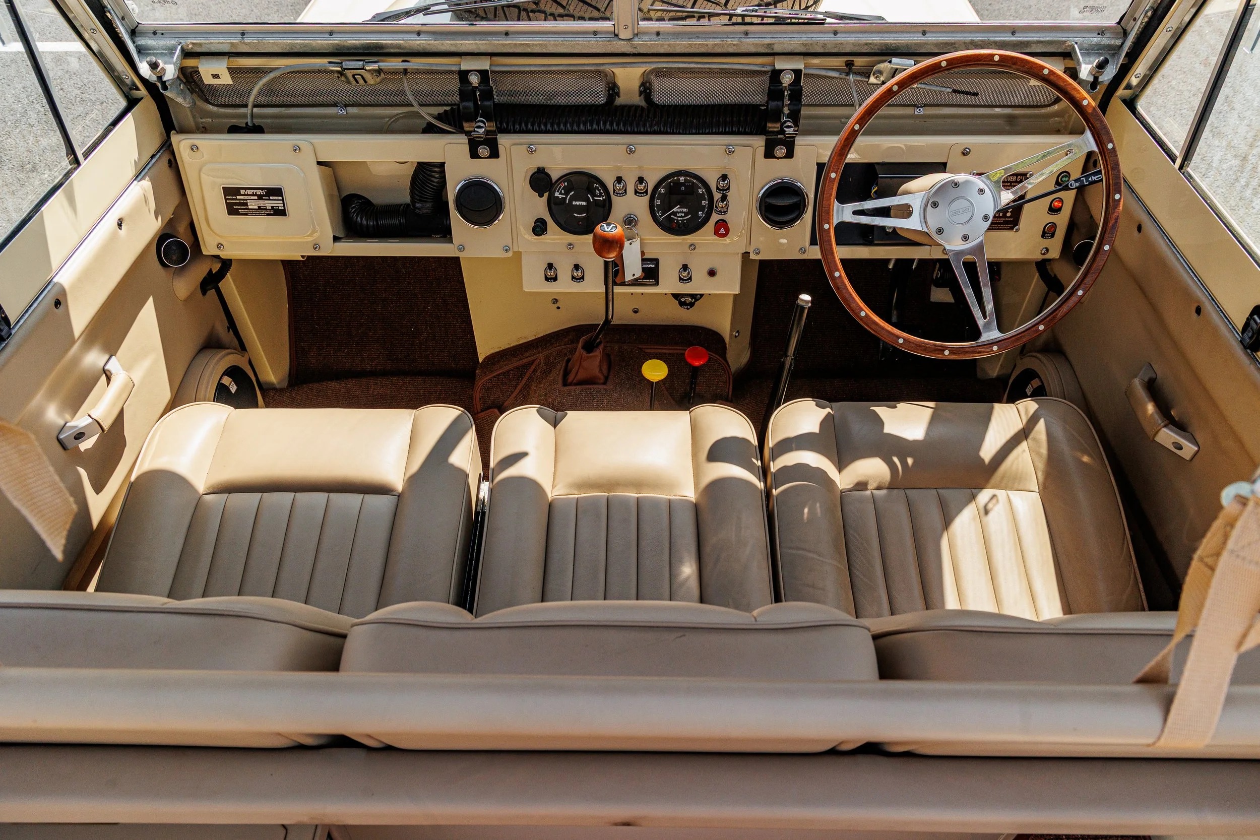 Electrified 1971 Land Rover Series IIA