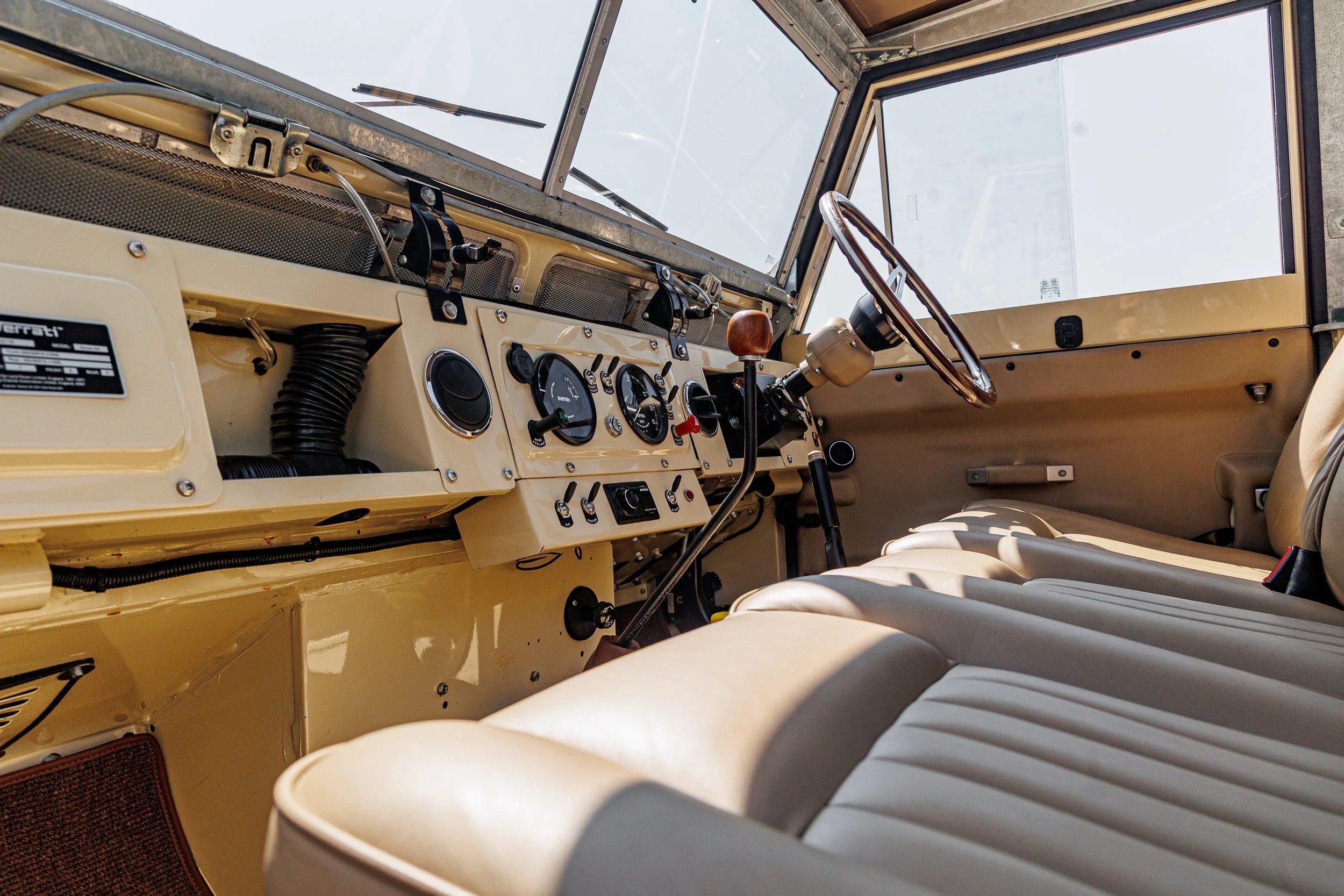 Electrified 1971 Land Rover Series IIA