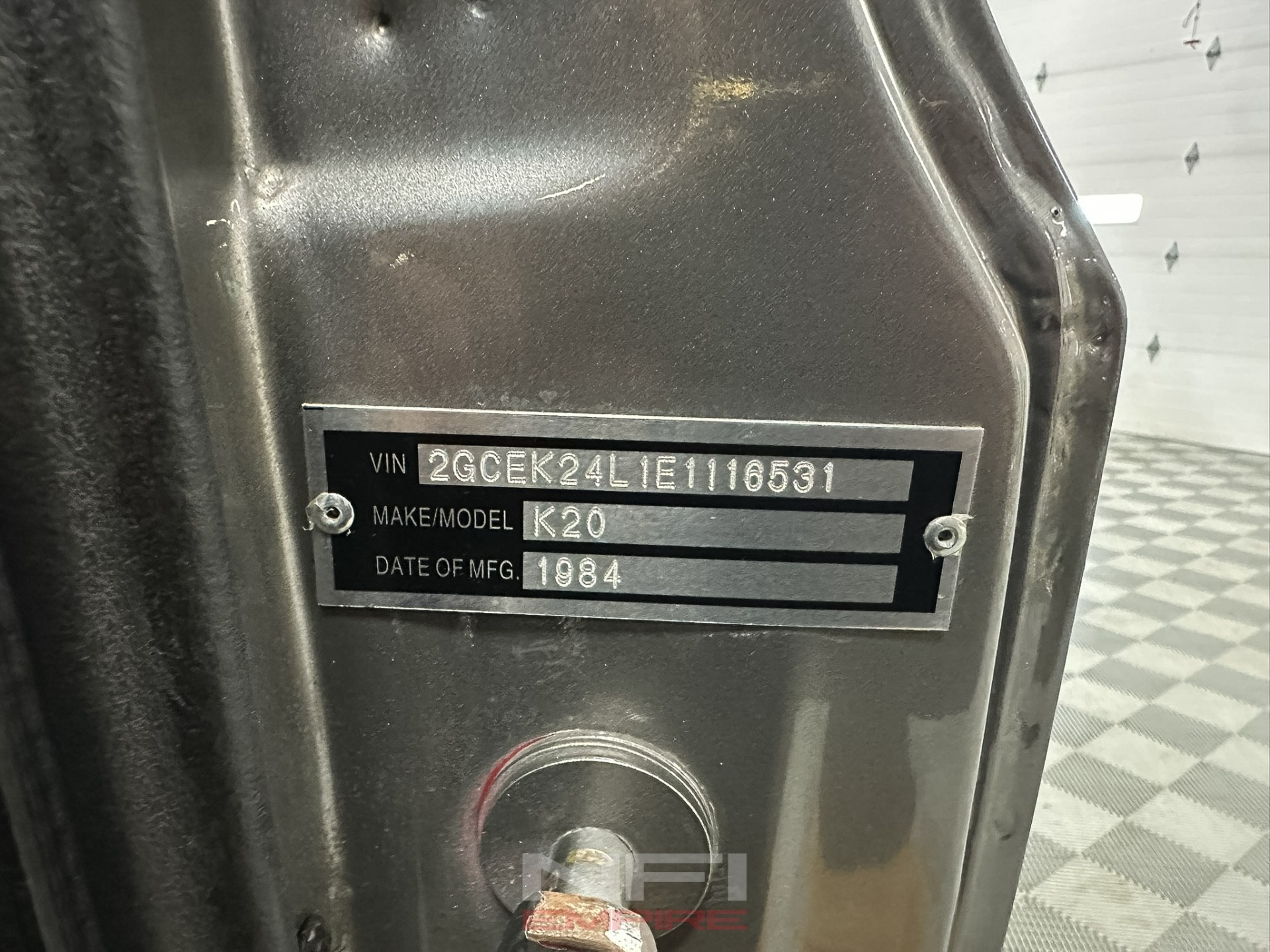 1984 Chevrolet K20 Custom Deluxe