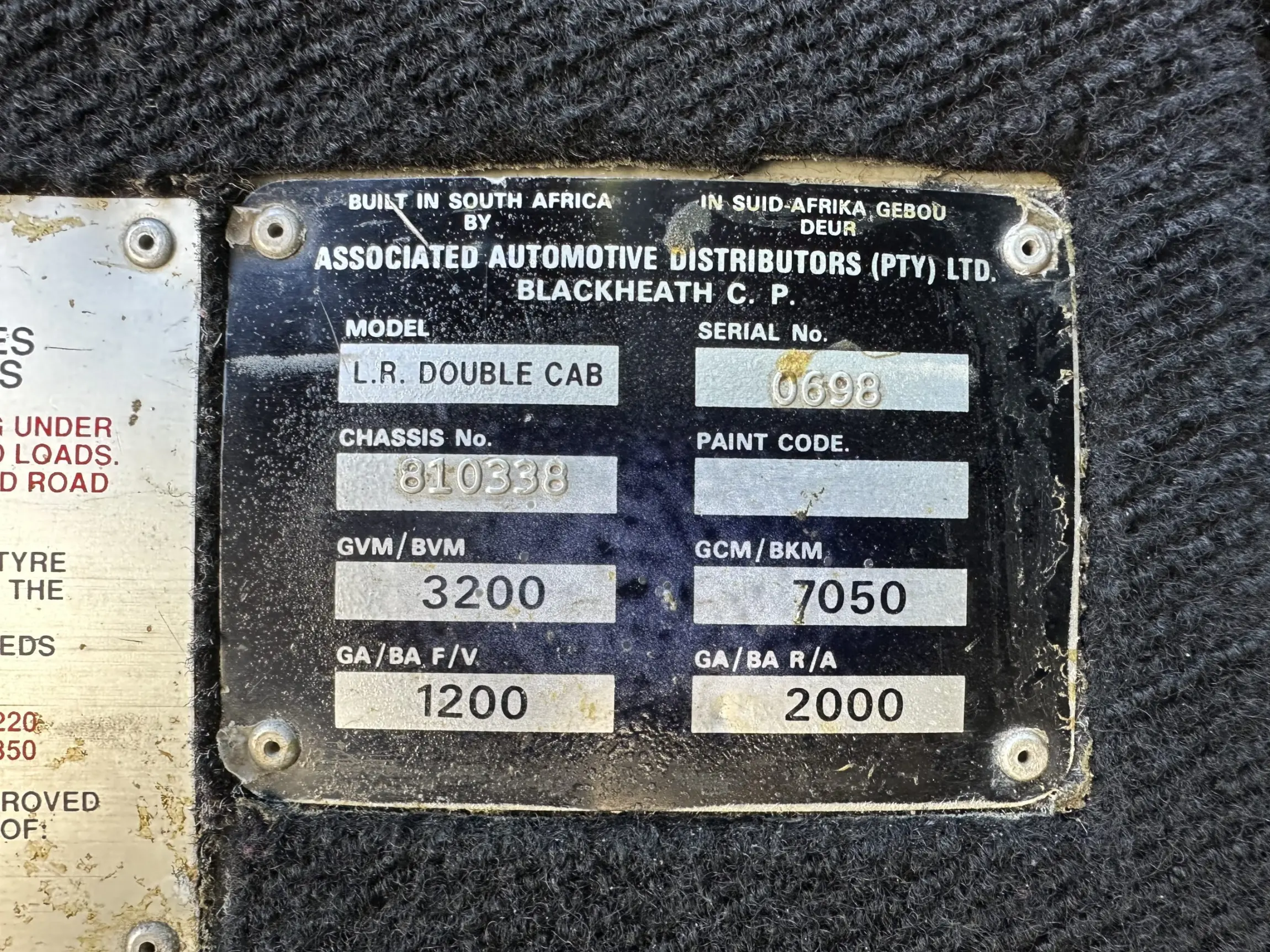 1994 Land Rover Defender 130 Double Cab Pickup 4×4