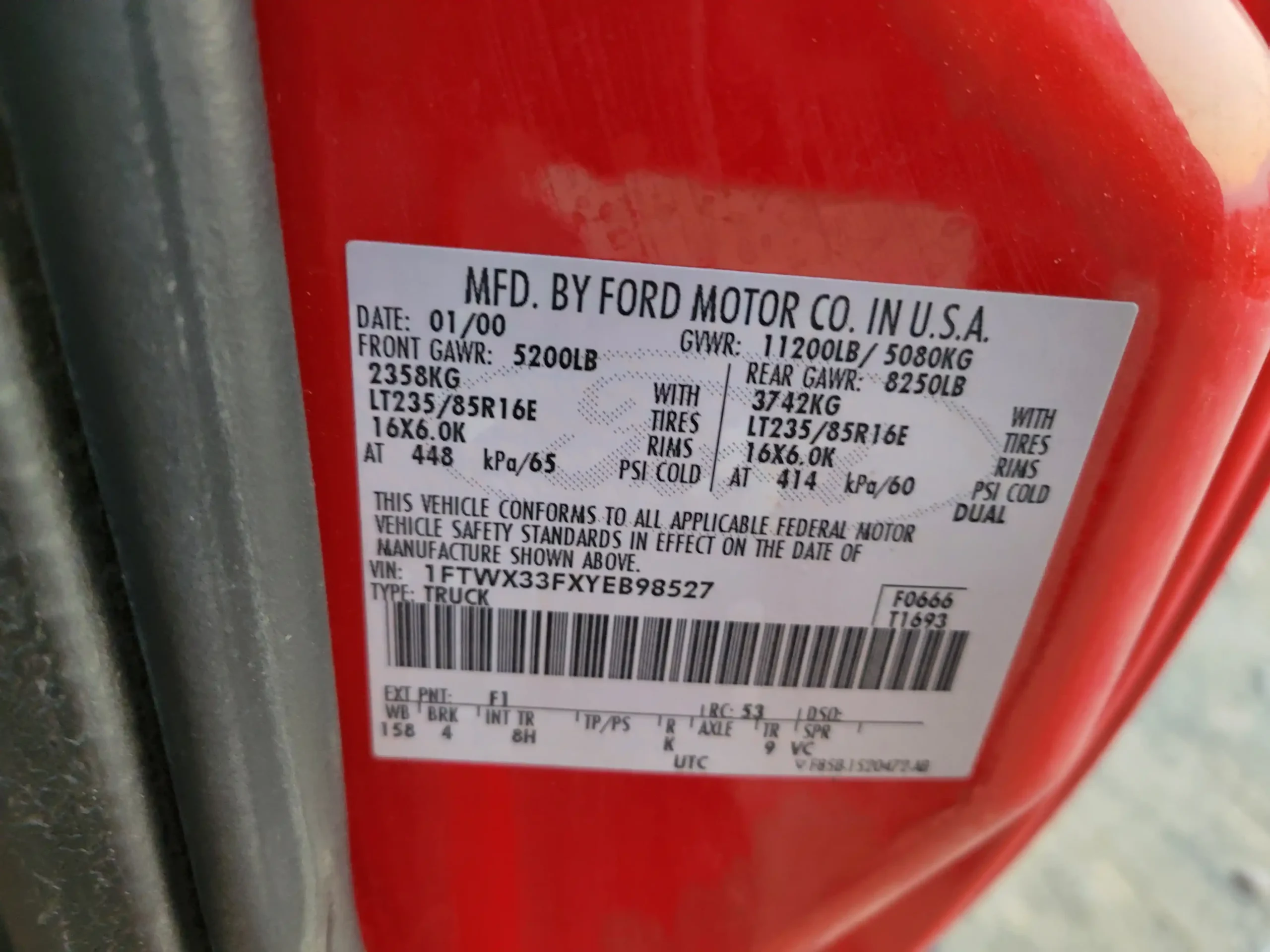 2000 Ford F-350 Lariat Dually