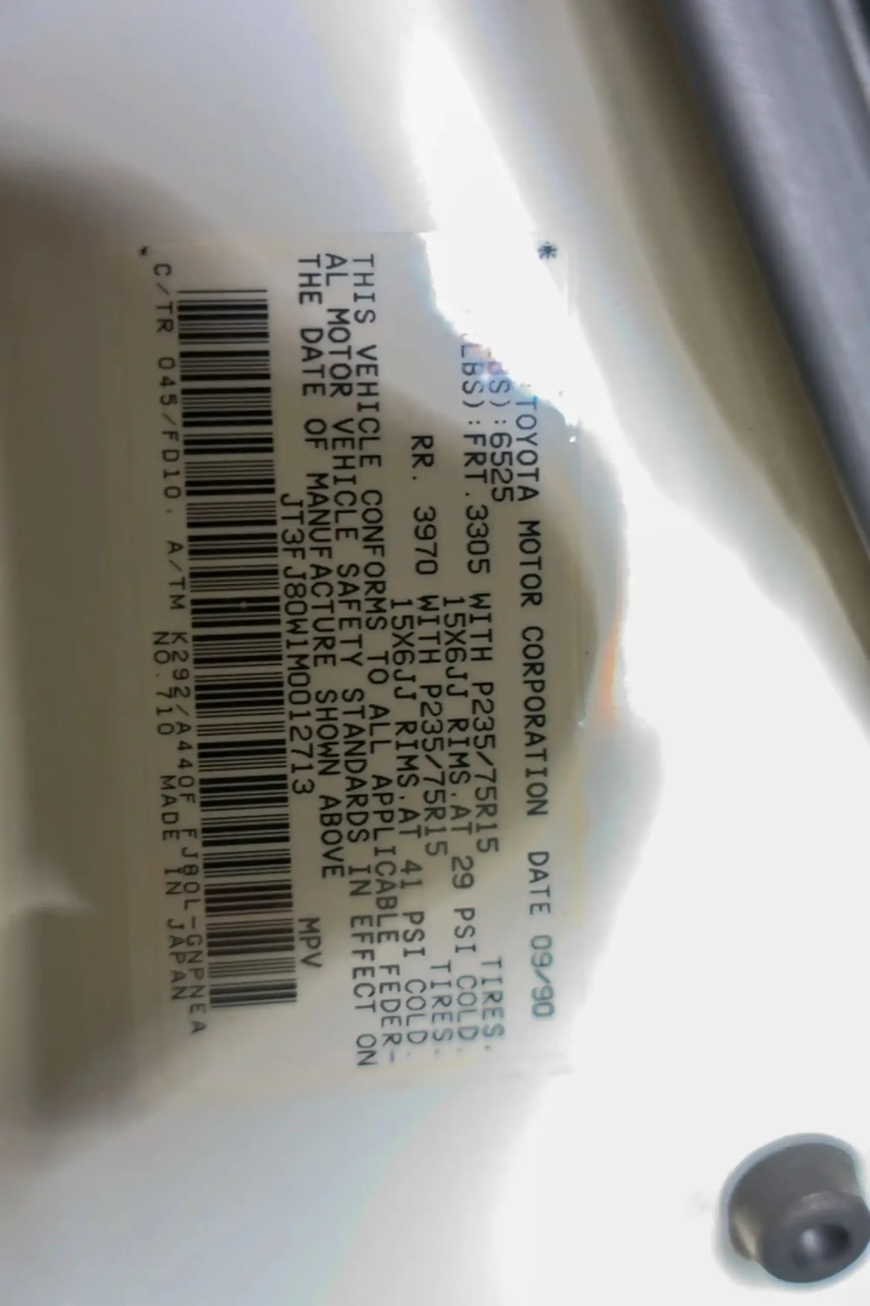 1991 Toyota Land Cruiser