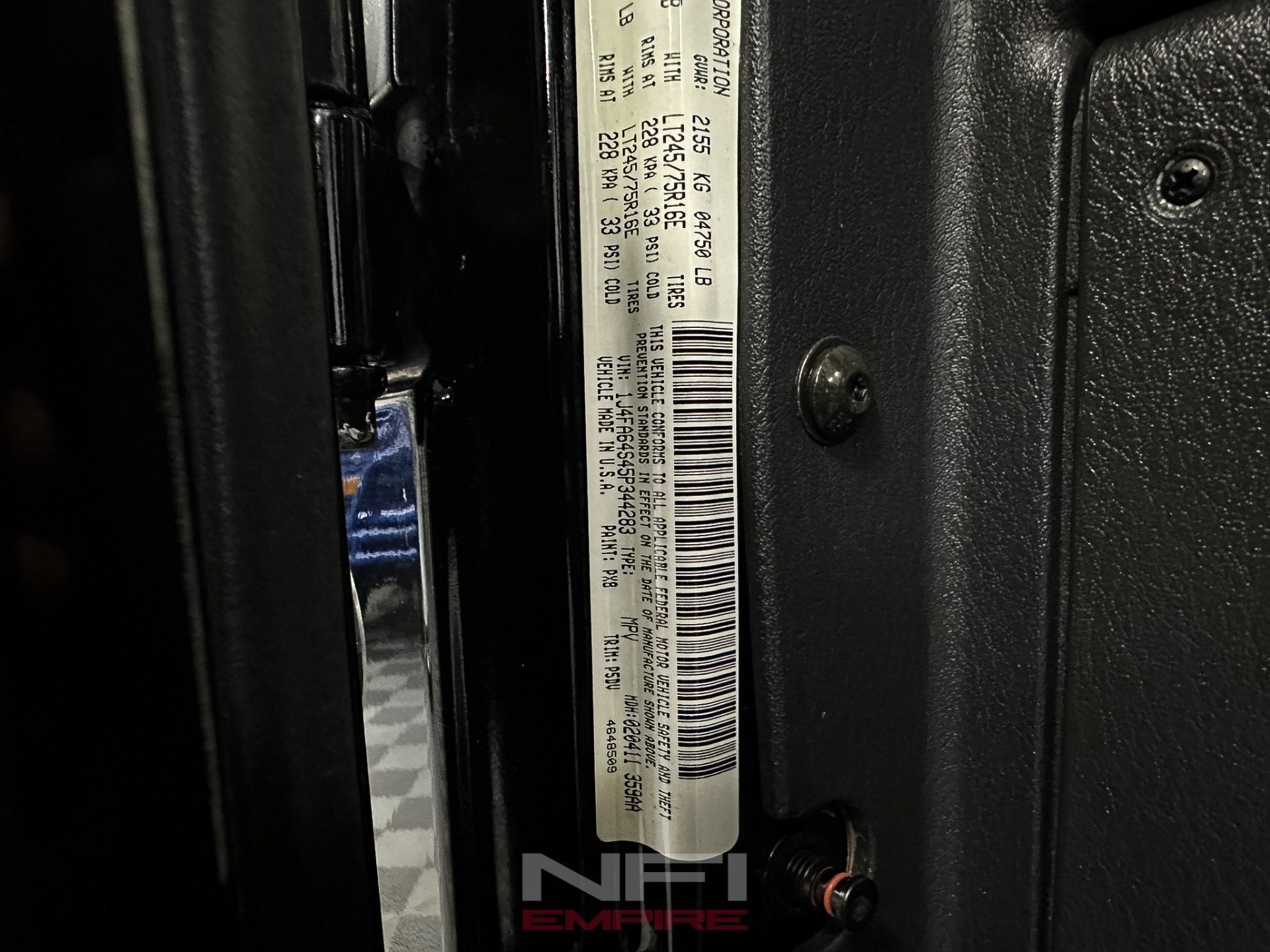 2005 Jeep Wrangler Unlimited Rubicon