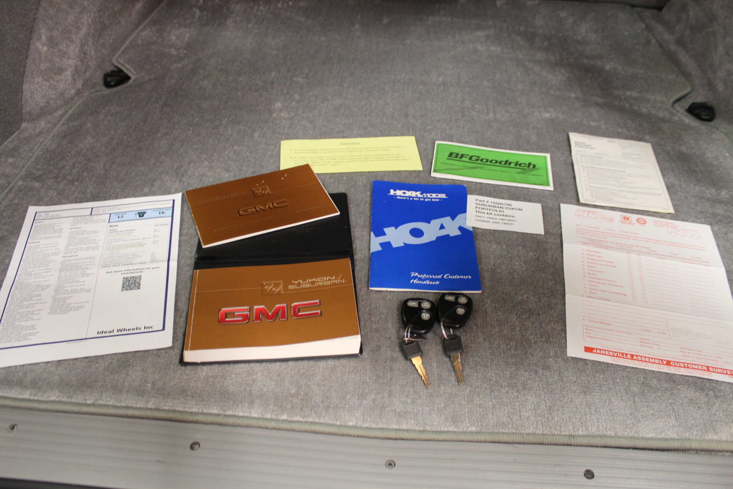 66k-Mile 1999 GMC Yukon 4×4