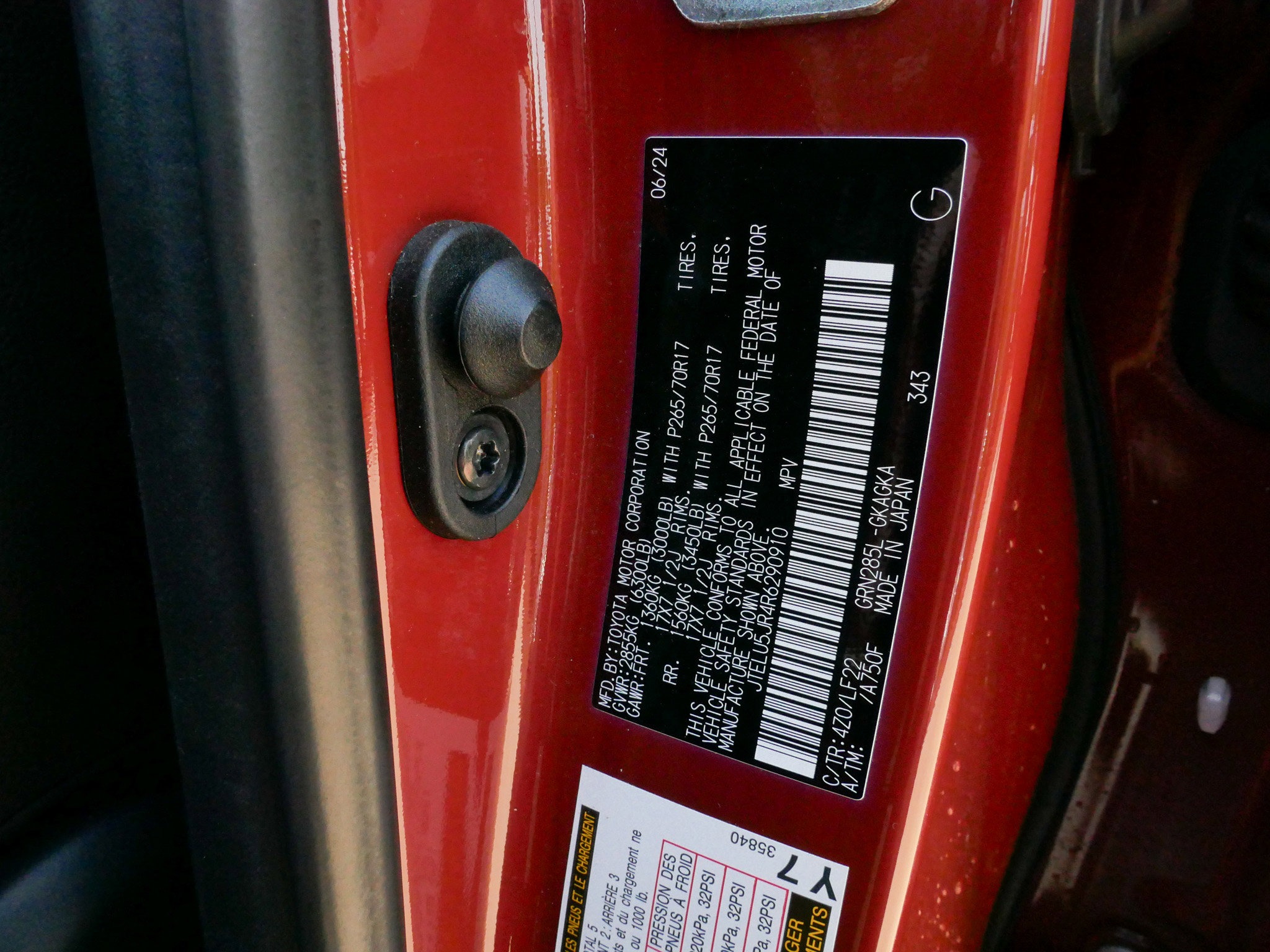 2024 Toyota 4Runner TRD Pro