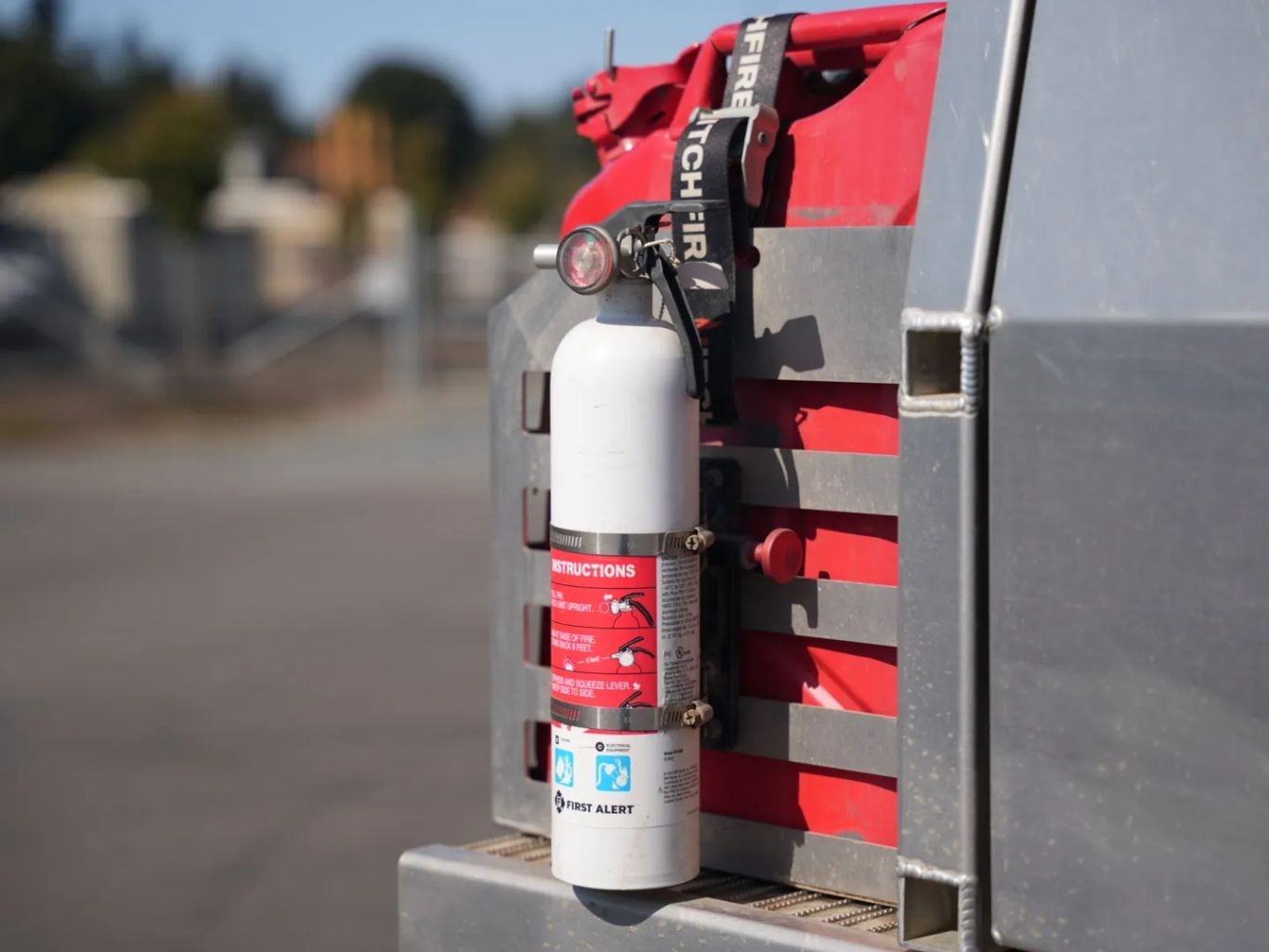 1995 Nissan Safari Fire Truck