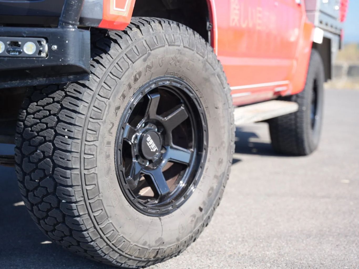 1995 Nissan Safari Fire Truck