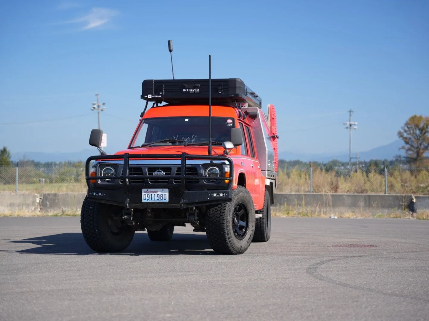 1995 Nissan Safari Fire Truck