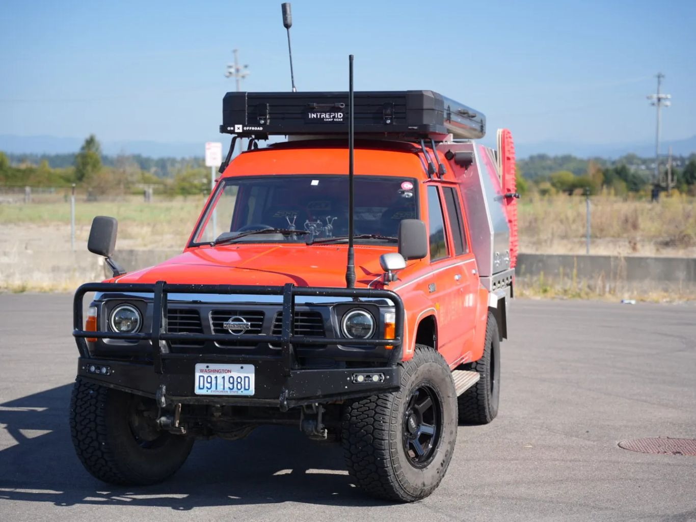 1995 Nissan Safari Fire Truck