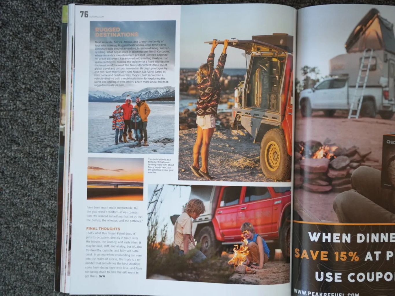 1995 Nissan Safari Fire Truck