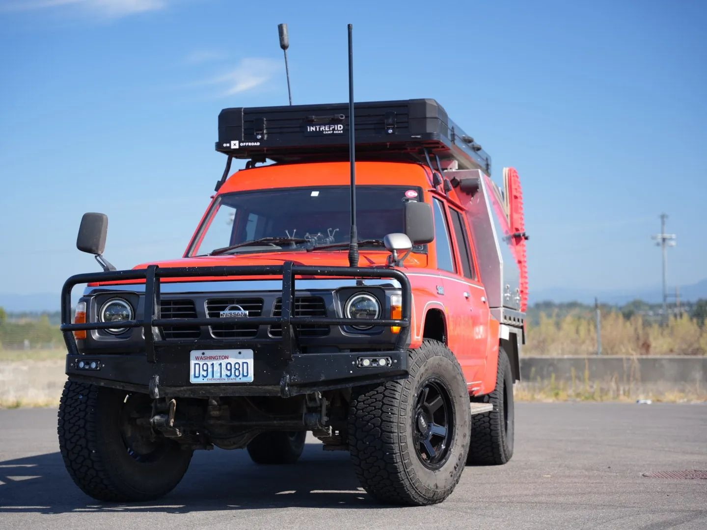 1995 Nissan Safari Fire Truck