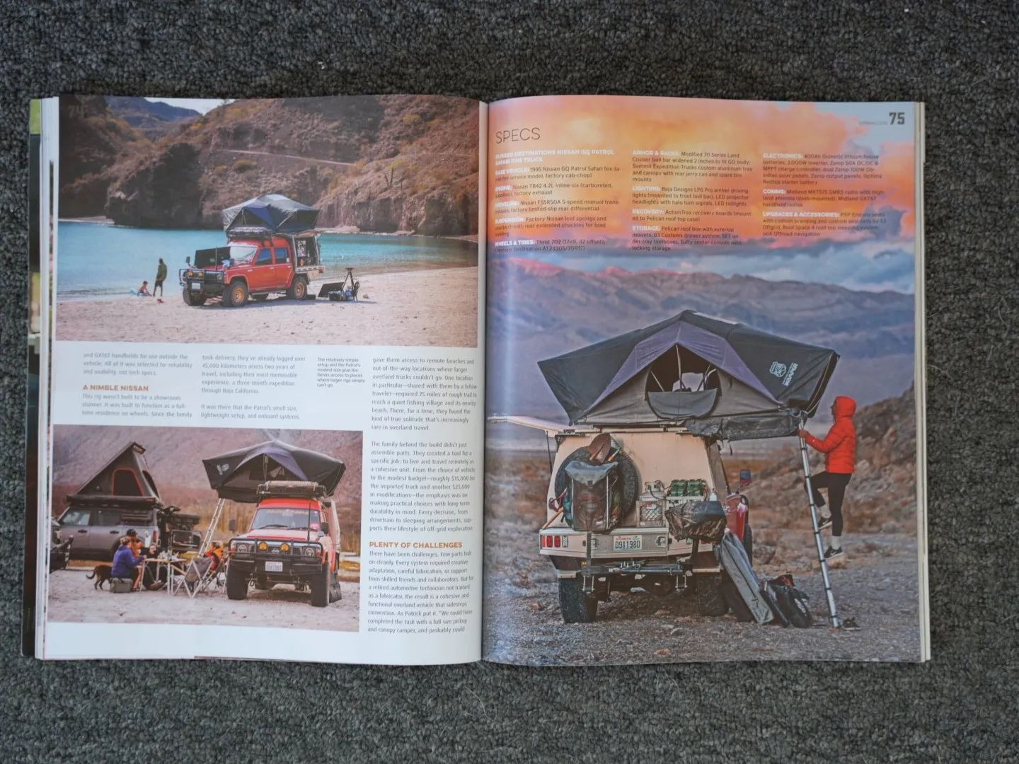 1995 Nissan Safari Fire Truck