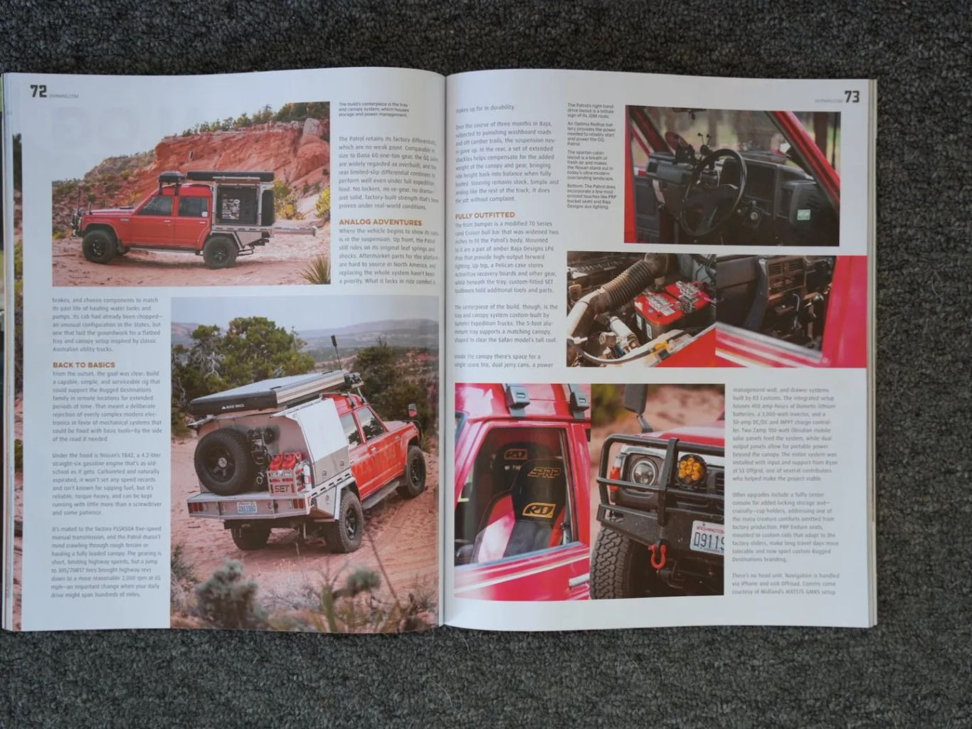 1995 Nissan Safari Fire Truck