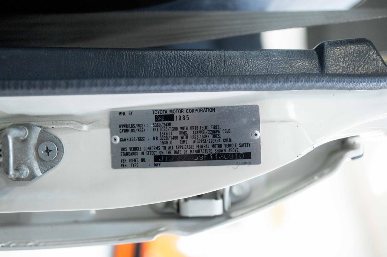 1985 Toyota Land Cruiser FJ60