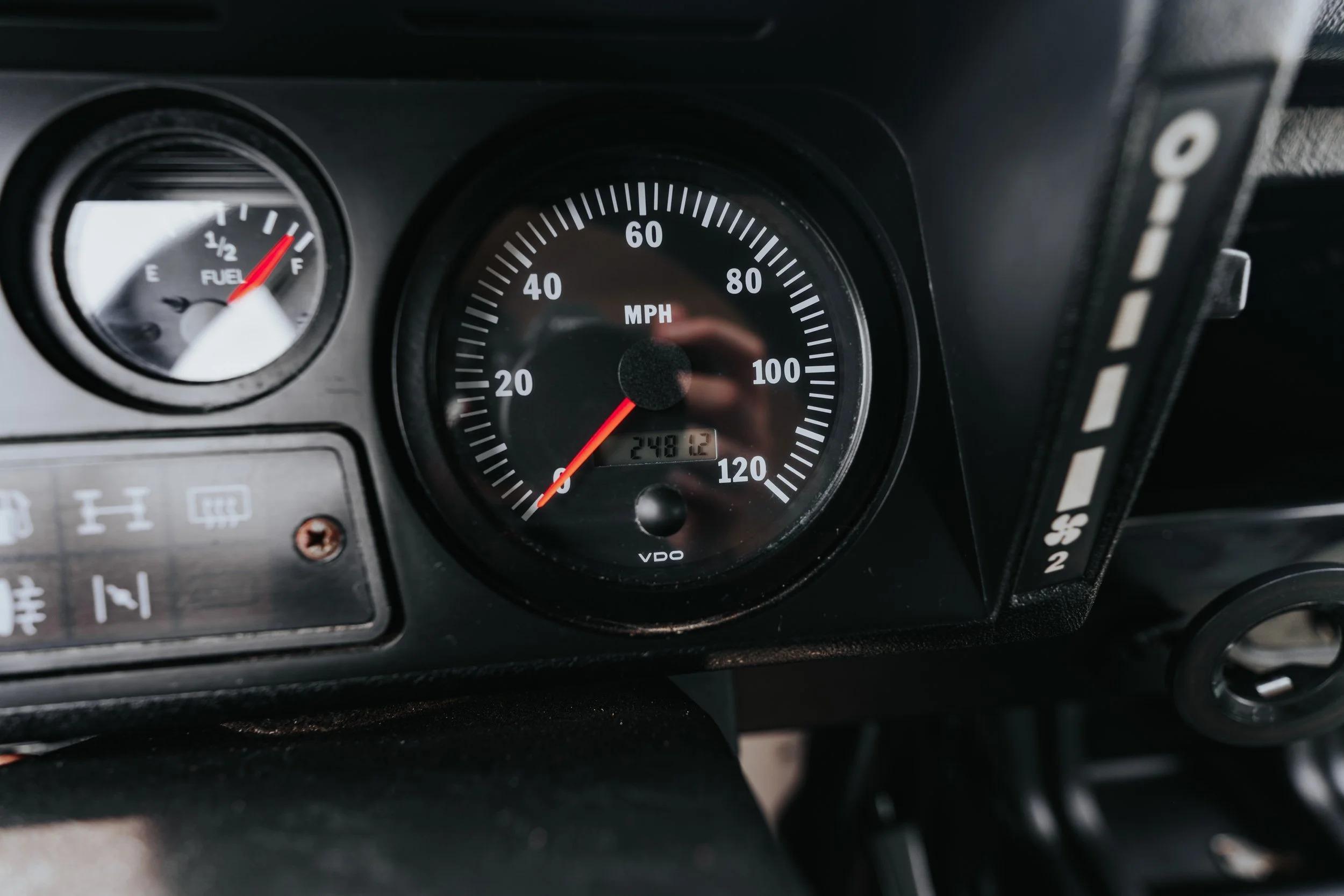 Restored 1993 Land Rover Defender 110