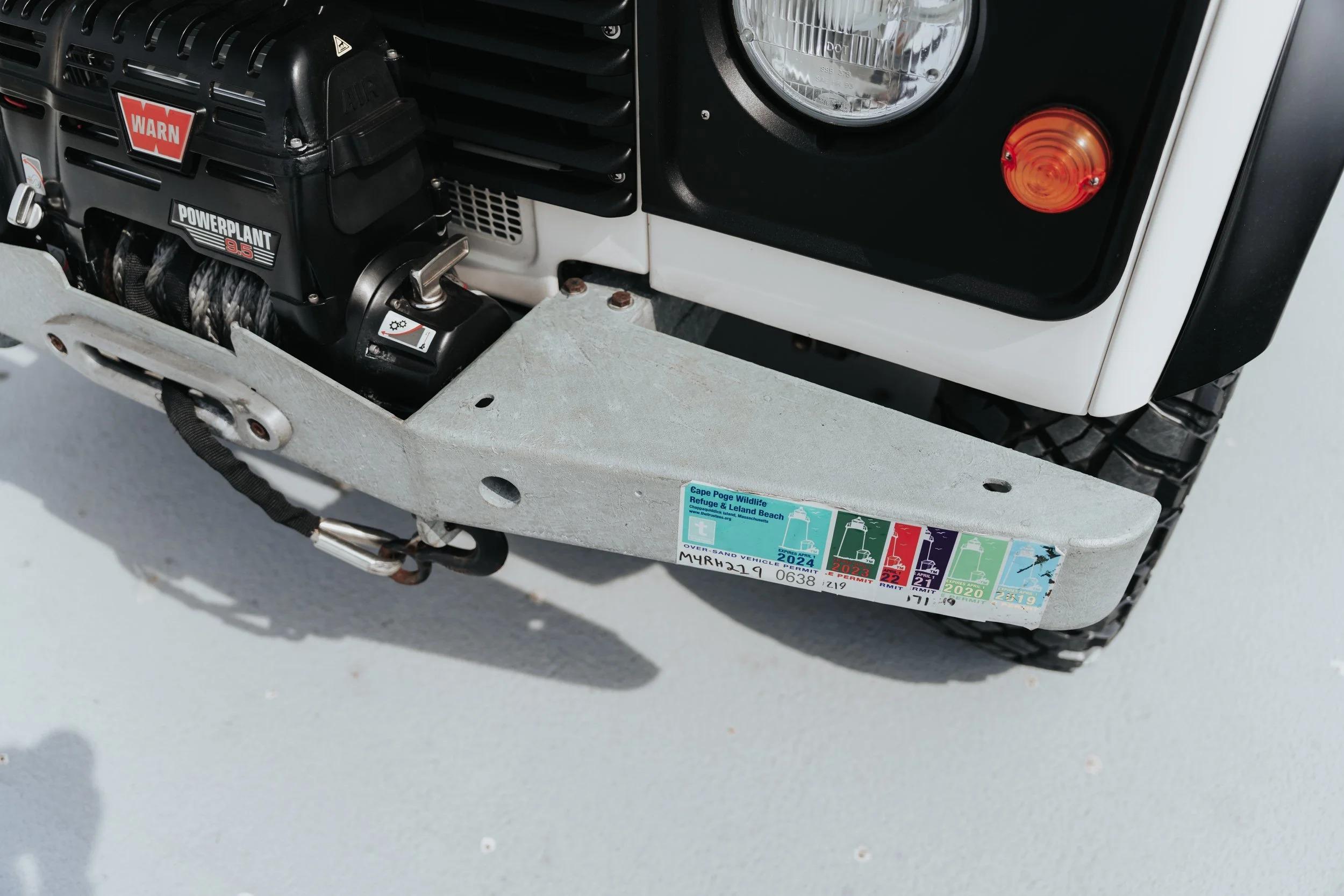 Restored 1993 Land Rover Defender 110