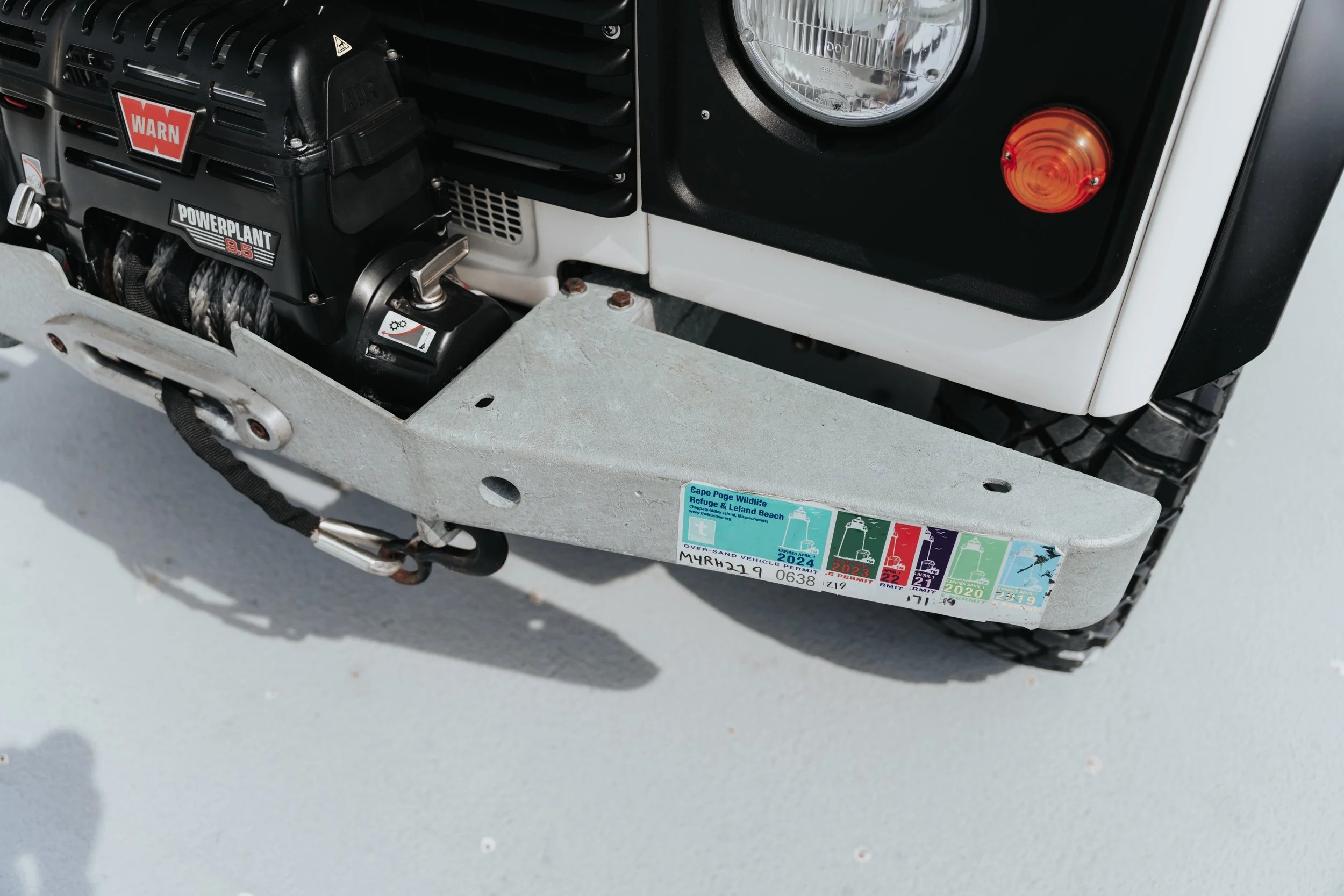 Restored 1993 Land Rover Defender 110