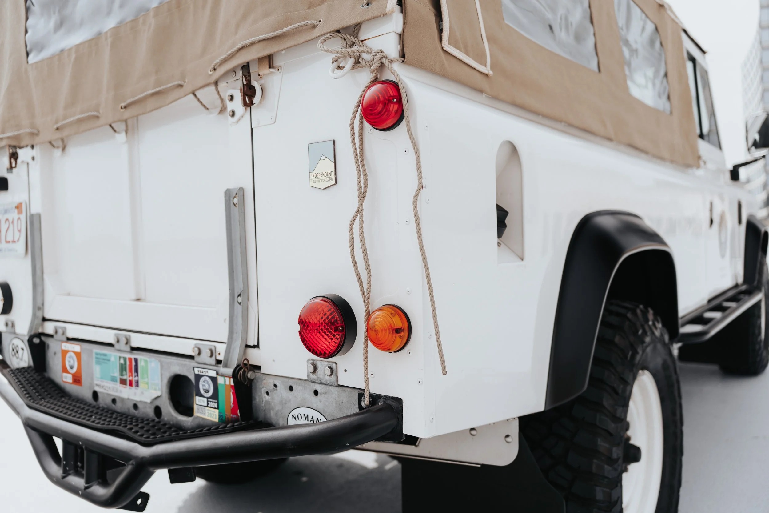 Restored 1993 Land Rover Defender 110