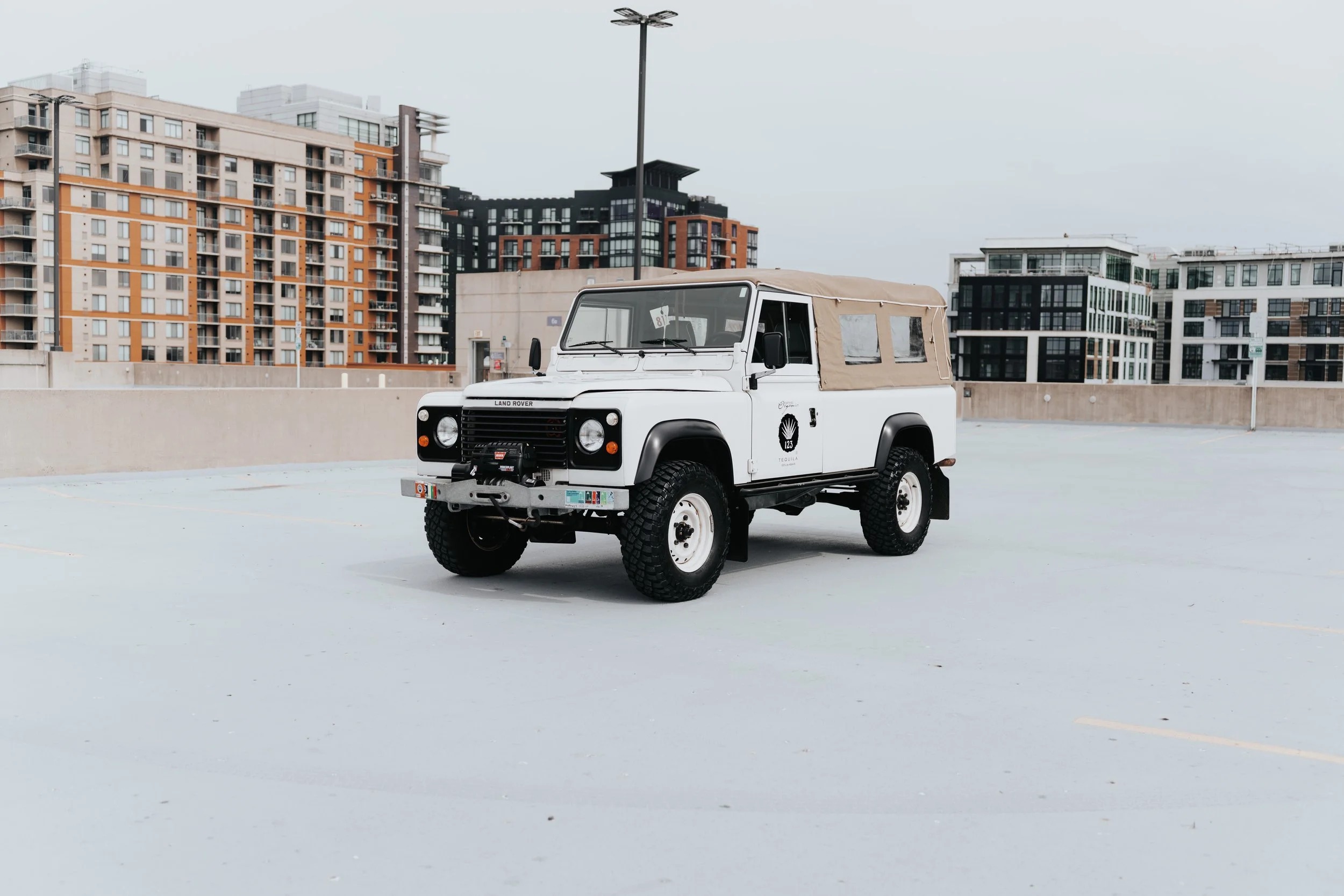 Restored 1993 Land Rover Defender 110