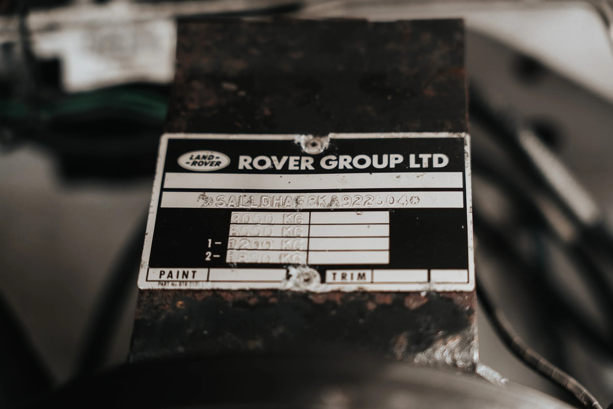 Restored 1993 Land Rover Defender 110