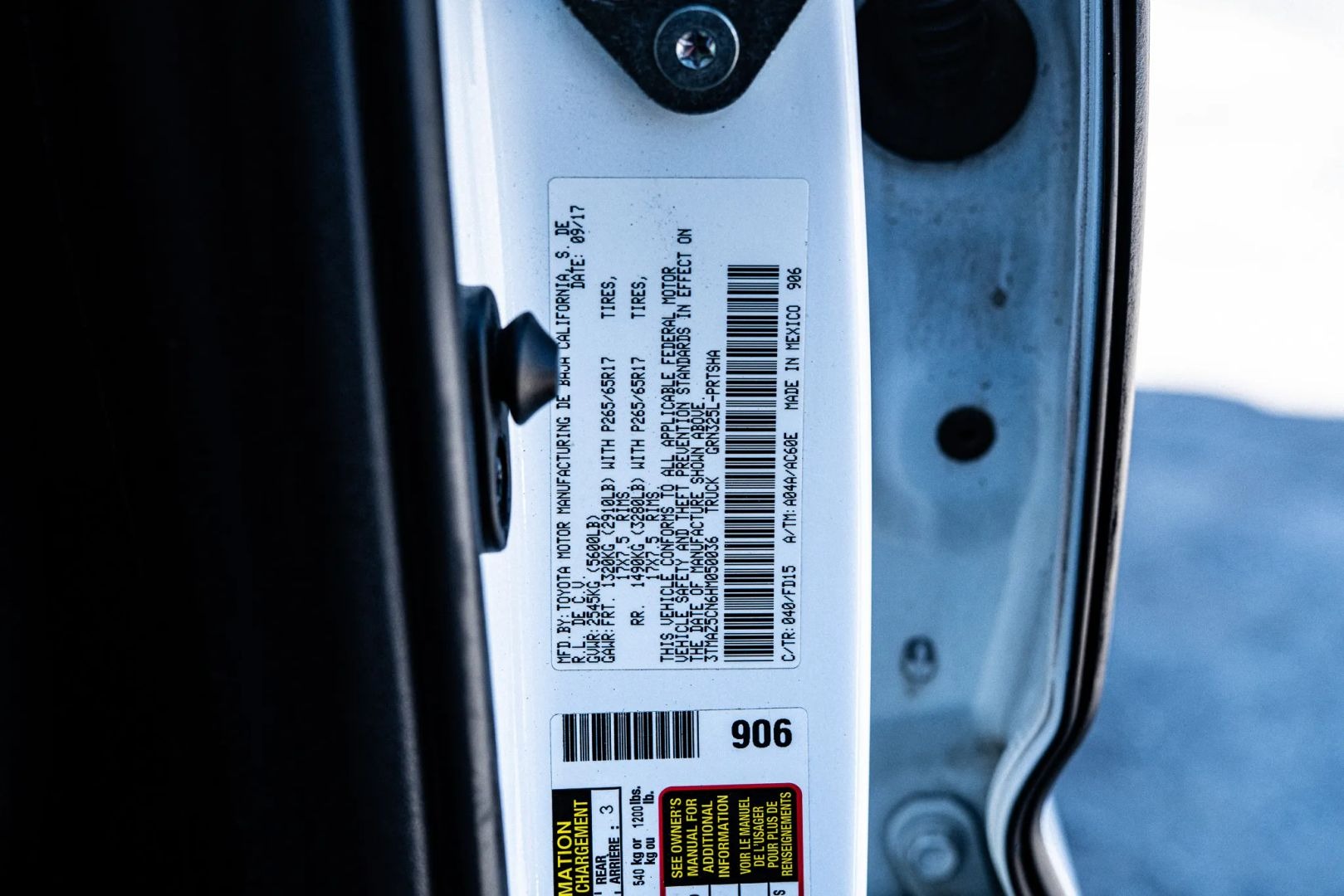 2017 Toyota Tacoma TRD Sport