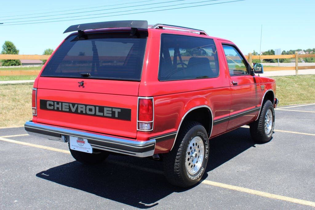 1989 Chevrolet S-10 Blazer 4×4 - 3