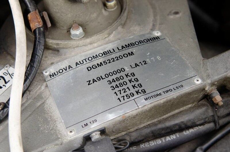 Sold: 1989 Lamborghini LM002