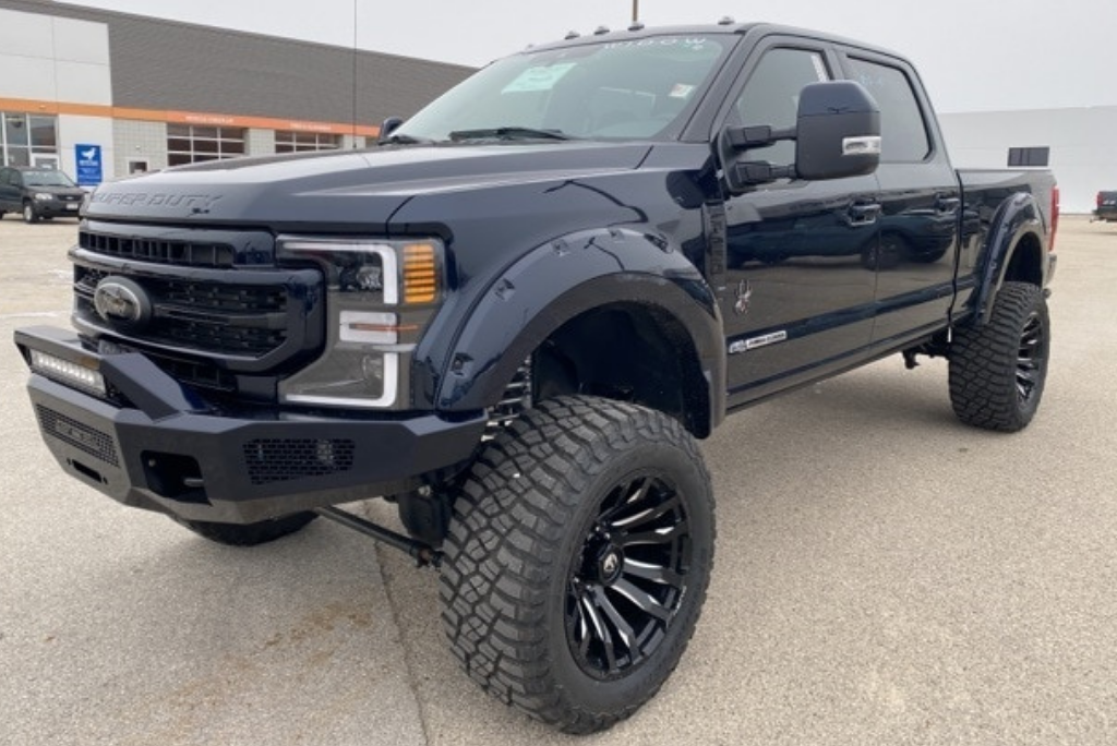 Sold: 2021 Ford F-250 Super Duty Black Widow Edition-1